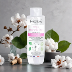 Eau micellaire démaquillante coton