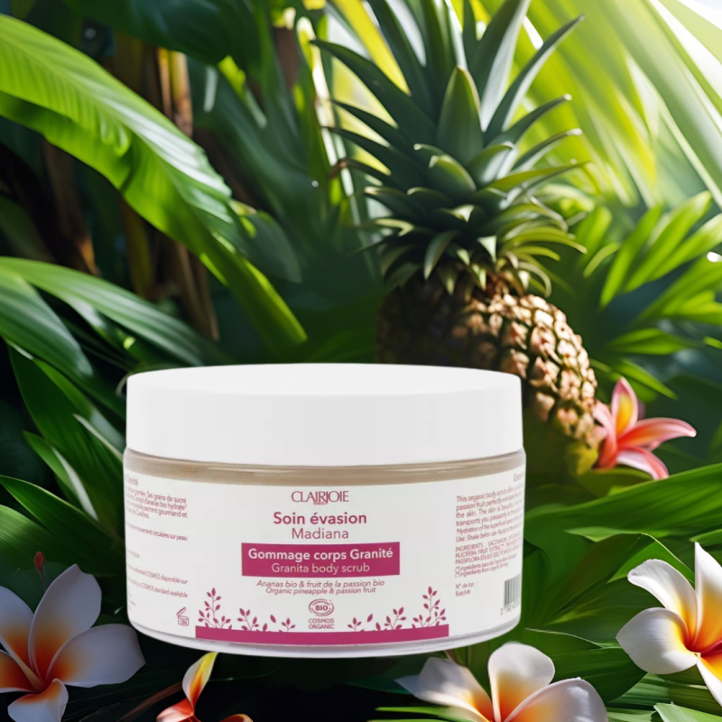Gommage  granité ananas-passion 200g