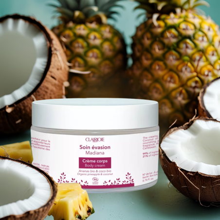 Crème corps madiana ananas coco 200ml