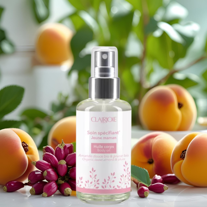 Huile corps jeune maman sans parfum 100ml