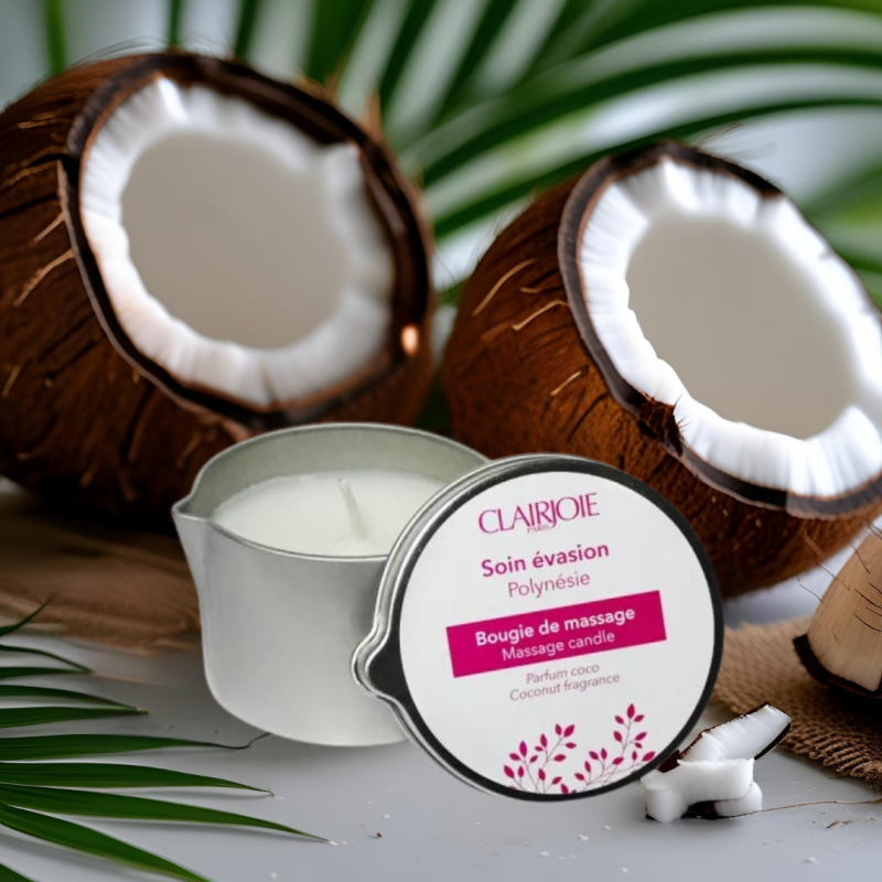 Bougie de massage coco 95ml