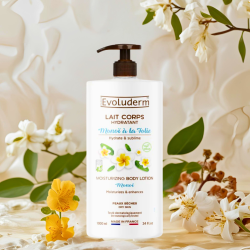 Lait corps hydratant monoi à la folie