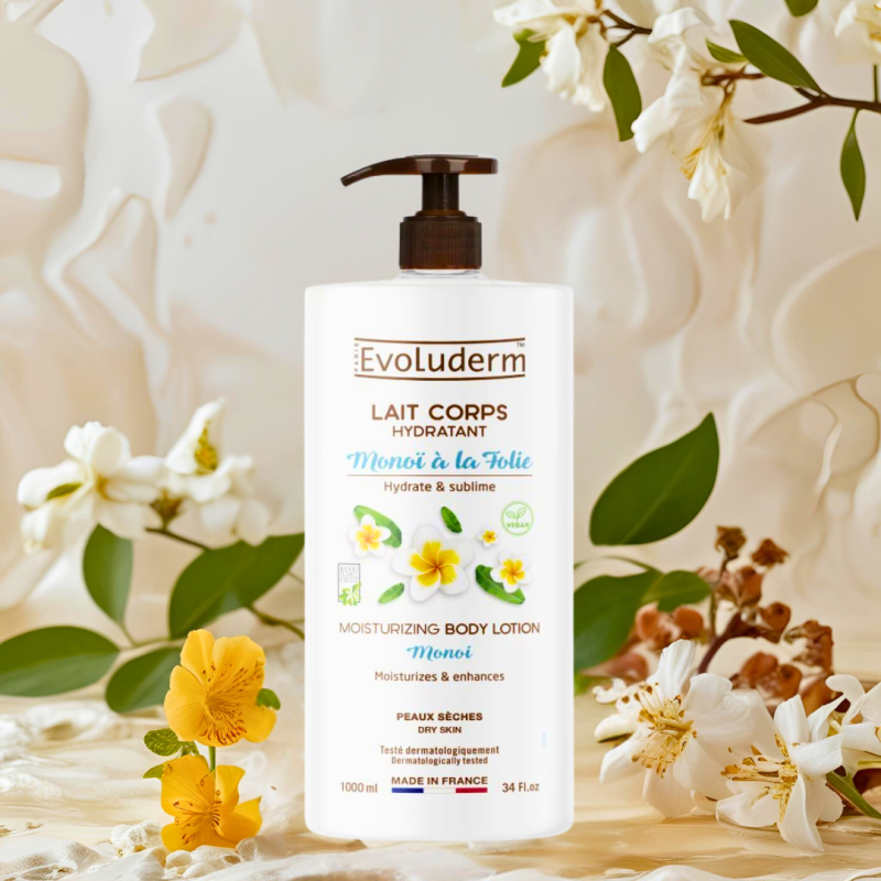 Lait corps hydratant monoi à la folie