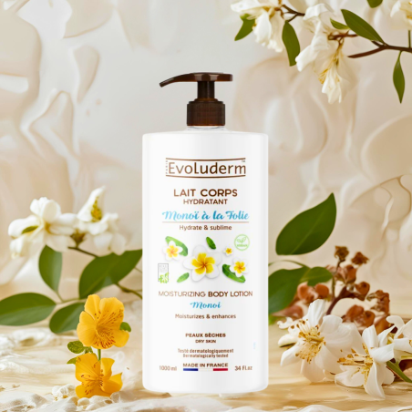 Lait corps hydratant monoi à la folie