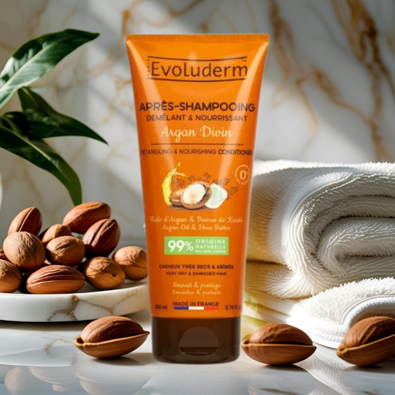 Après-Shampoing Démêlant & Nourrissant Argan Divin