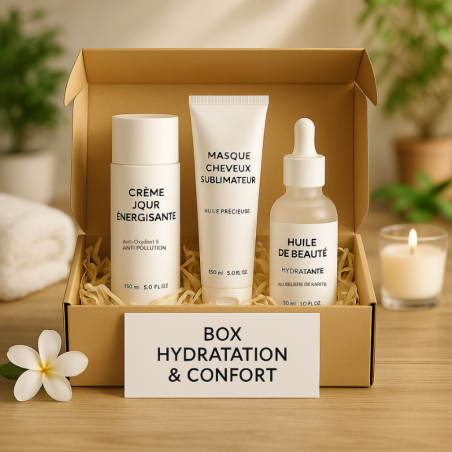 Box Essentielle : Hydratation & Antioxydant Corps & Cheveux