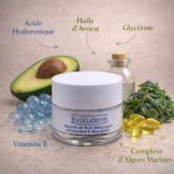 Baume de nuit défatiguant antioxydant & repulpant