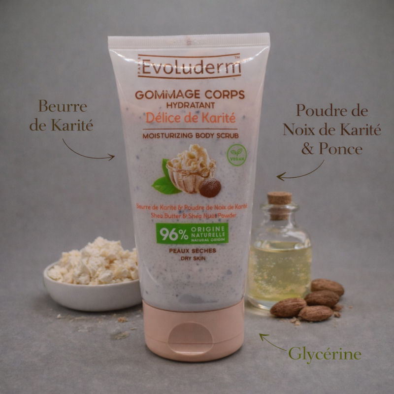 Gommage corps hydratant délice de karité