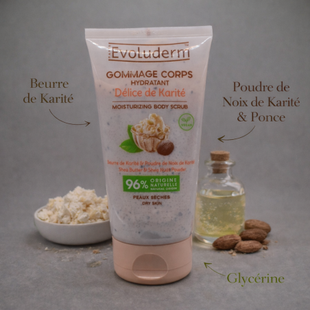 Gommage corps hydratant délice de karité