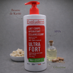 Lait concentré hydratant éclaircissant ultra fort