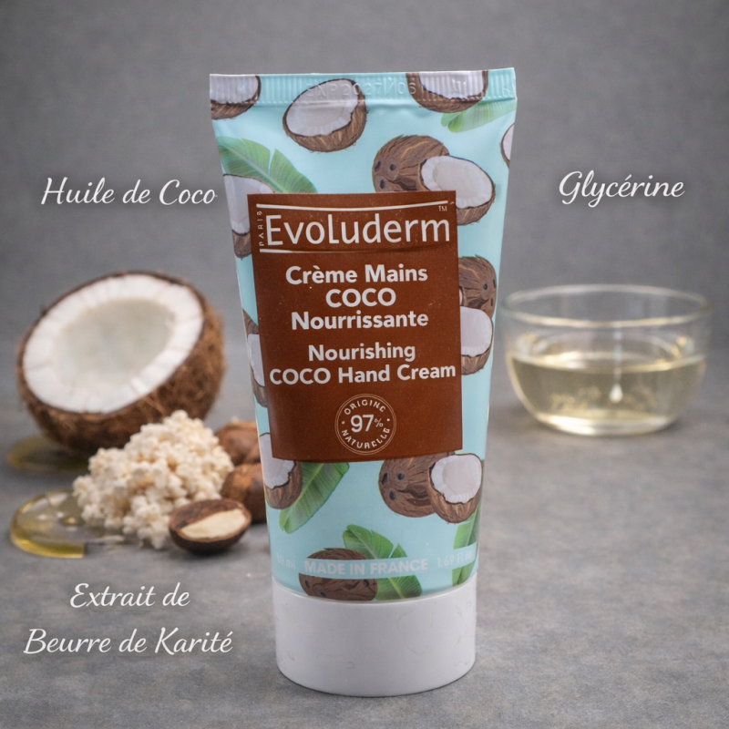 Crème mains coco