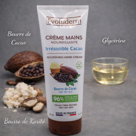Crème Mains Nourrissante Irrésistible Cacao