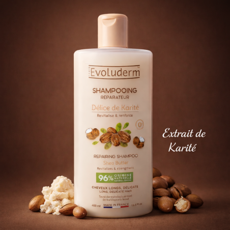 🧴 Shampoing Réparateur Délice de Karité
