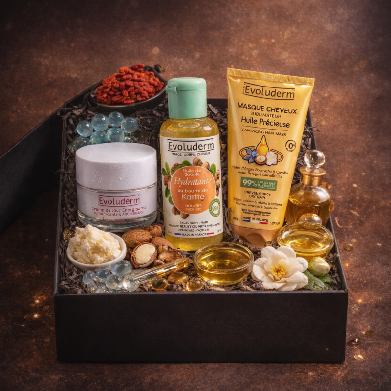 Box Essentielle : Hydratation & Antioxydant Corps & Cheveux