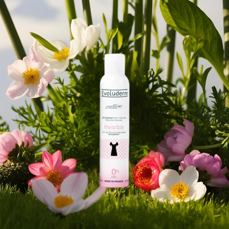 Déodorant anti-transpirant 48H anti-traces blanches & jaunes invisibles