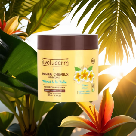 Masque cheveux hydratant monoi à la folie