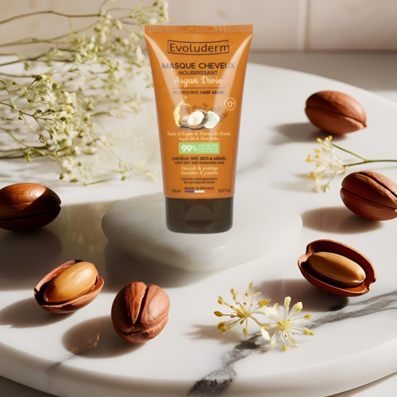Masque cheveux nourrissant argan divin