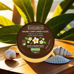 Baume corps après-soleil monoi à la folie