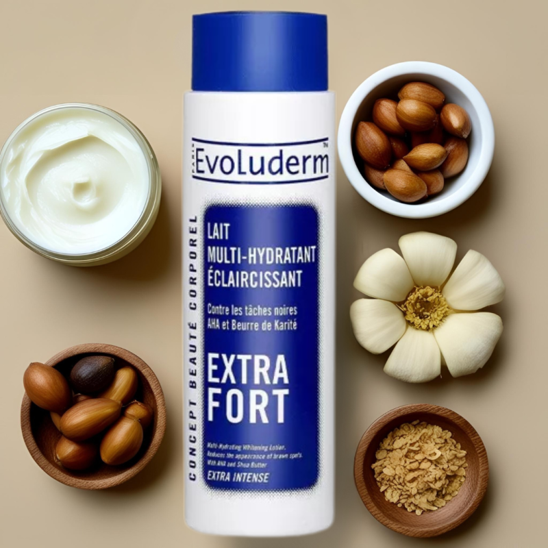 Lait multi-hydratant éclaircissant extra fort