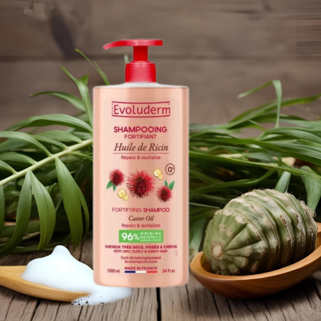Shampoing fortifiant huile de ricin